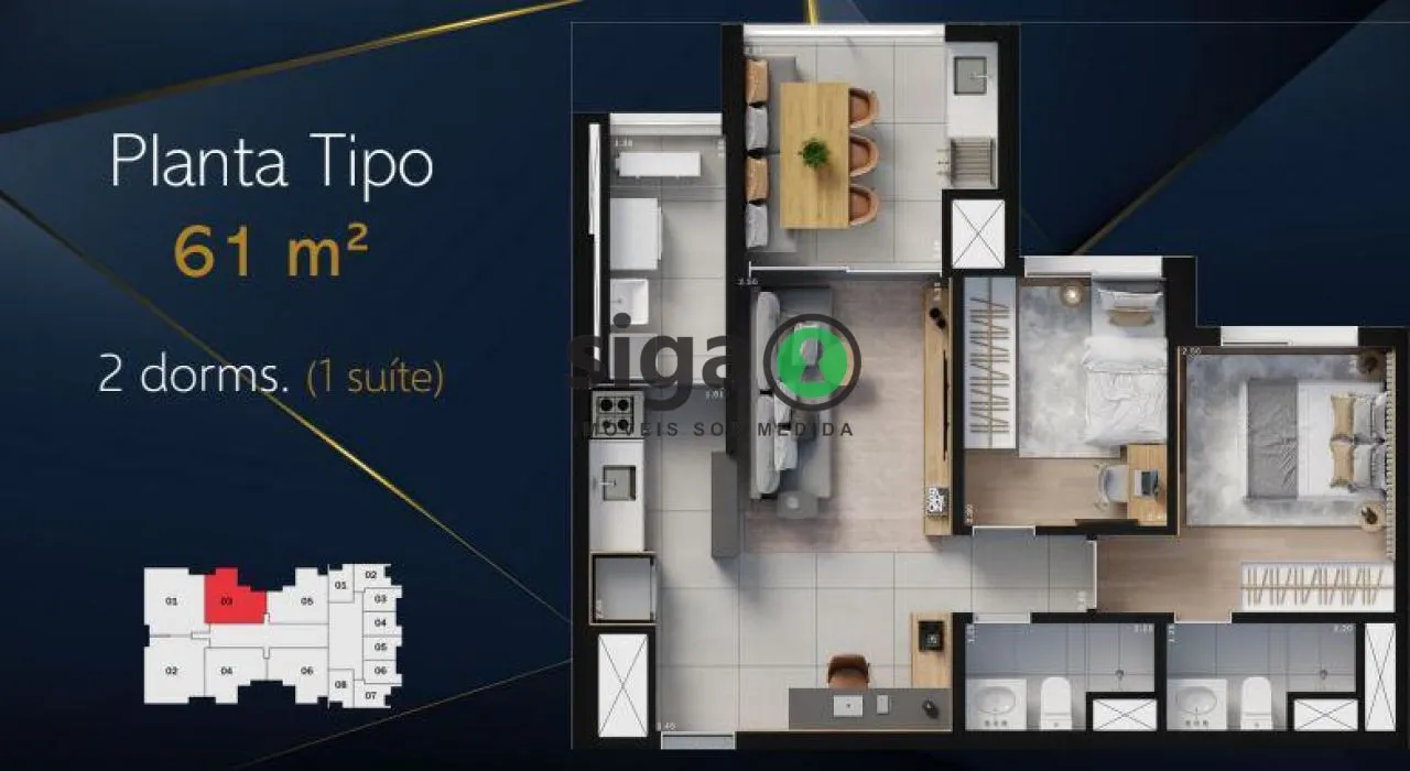 Imagem Apartamento para venda na Vila Romana, São Paulo - SP