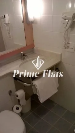 Imagem Flat disponível para venda no Hotel íbis Paulista, com 18m², 1 dormitório e 1 vaga