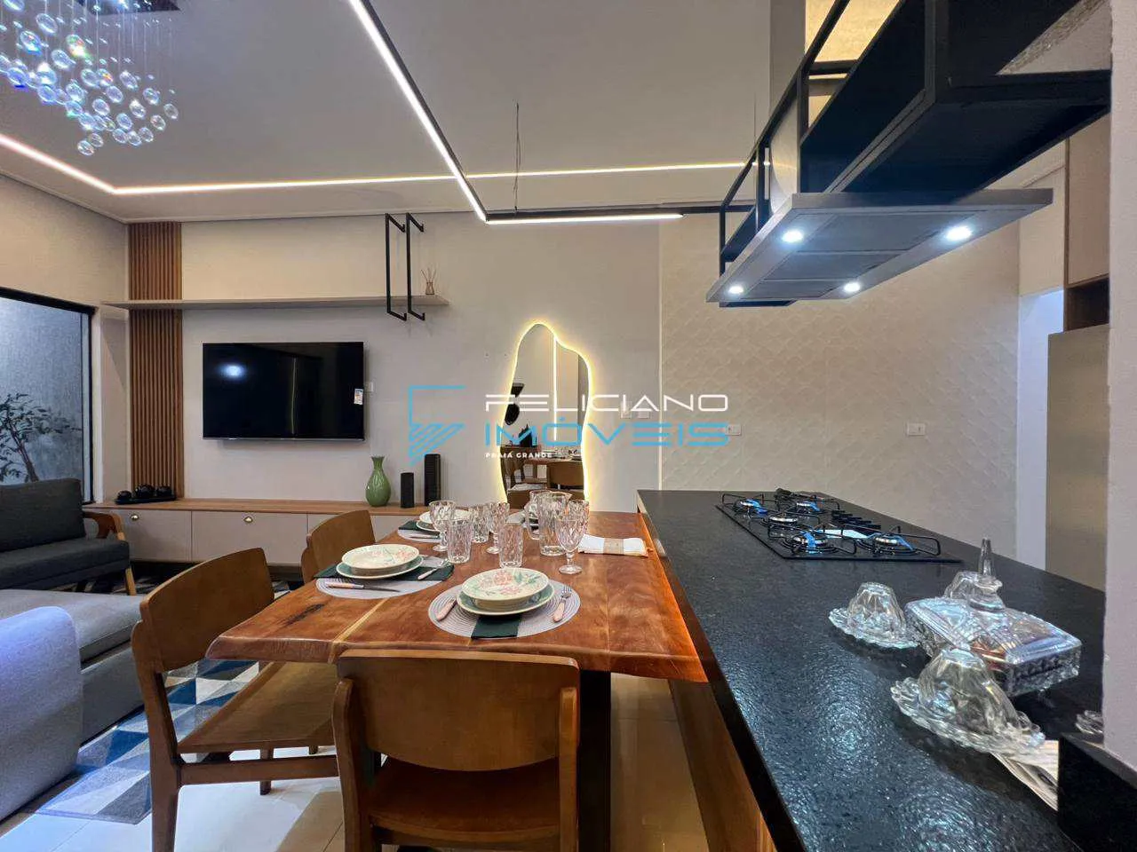 Imagem Casa com 3 quartos, Caiçara, Praia Grande - R$ 998 mil, Cod: 4739