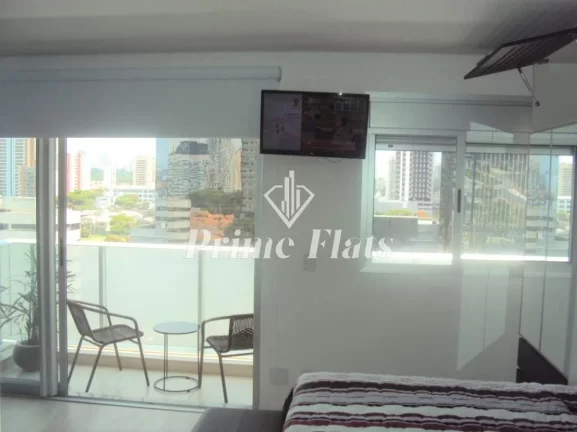 Imagem Flat disponível para locação no Condomínio Add Nova Berrini, com 33m², 1 dormitório e 1 vaga