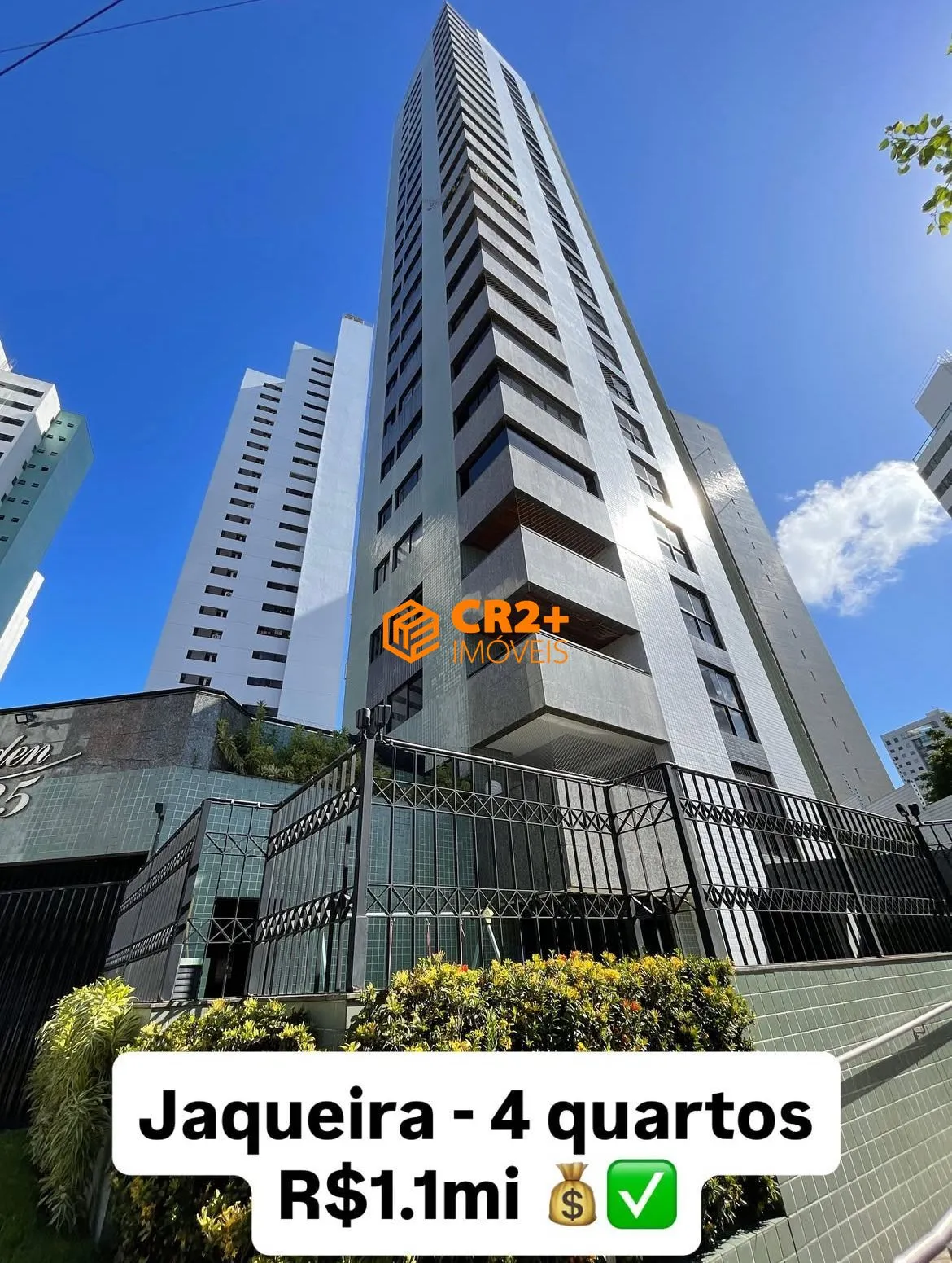 Imagem Vendo apartamento de Luxo na Tamarineira 4 suítes- 162m²