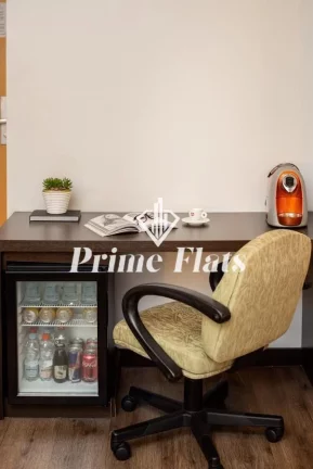 Imagem Flat disponível para venda no Hotel Intercity Nações Unidas na Chácara Santo Antônio, com 26m², 1 dormitório e 1 vaga