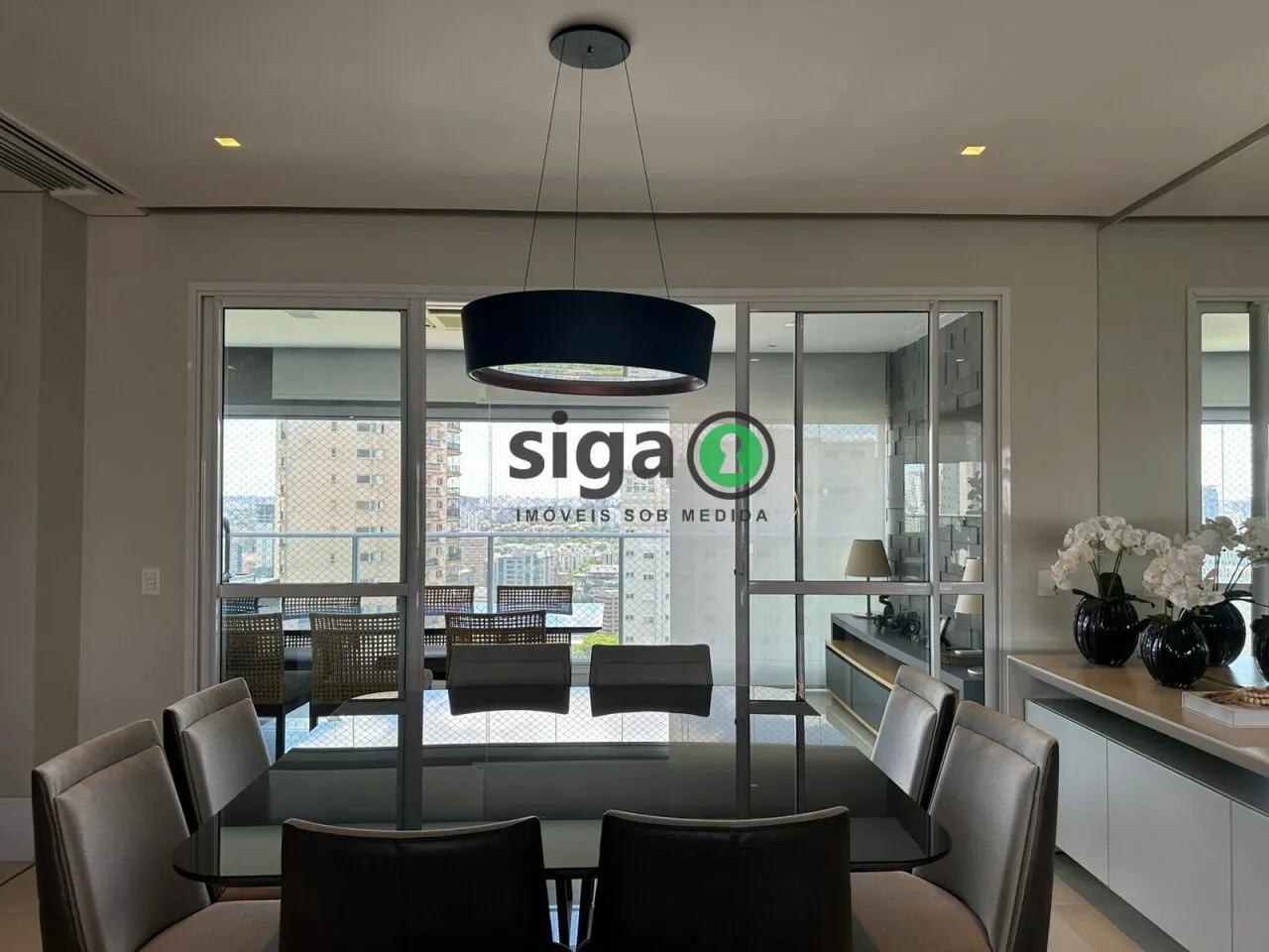 Imagem Apartamento á VENDA Mobiliado no Panamby, 3 Suítes, andar alto