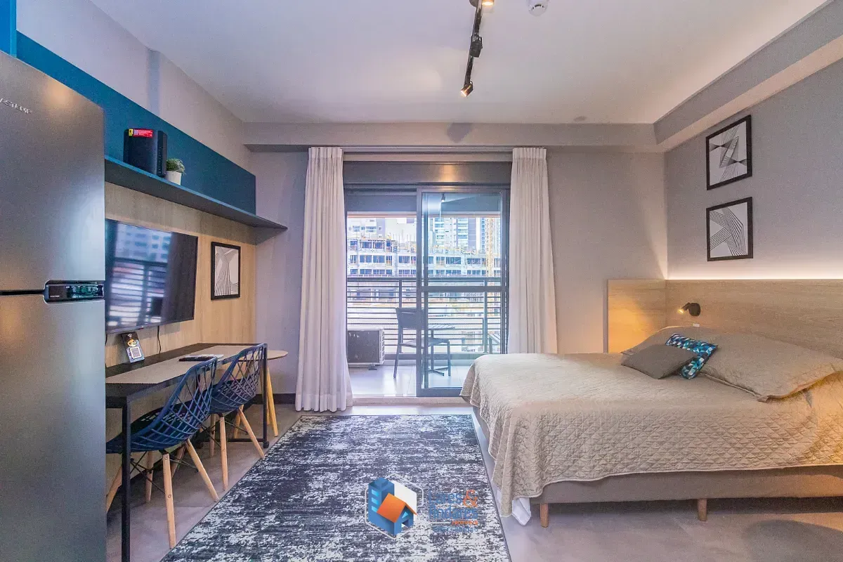 Foto do imóvel Studio para venda em Brooklin com 1 quarto, 35m² em Rua Professor Doutor José Marques da Cruz