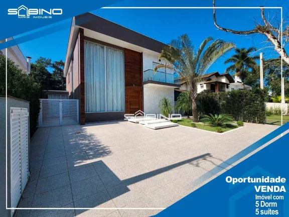 Foto do imóvel Casa à venda no Bairro Riviera de São Lourenço, casa com 5 suítes, 450m² de área útil, 5 vagas