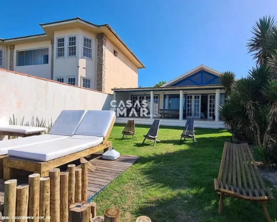 Imagem Casa Frente Mar para Temporada em Armação dos Búzios / RJ no bairro Praia Rasa