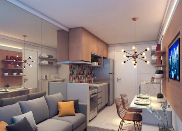 Imagem Apartamento com 1 Quarto à Venda, 26 m² em Parque Maria Helena - São Paulo
