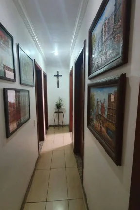 Imagem Casa moderna e versátil com 04 quartos, espaço gourmet e edícula.