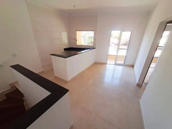 Imagem Casa com 3 dormitórios à venda, 70 m² por R$ 312.287 - Nova Mirim - Praia Grande/SP