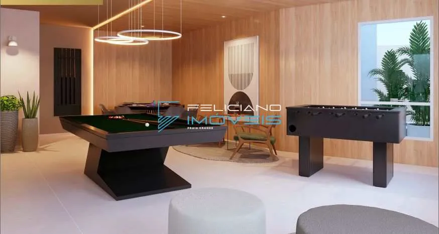 Imagem Apartamento com 2 quartos, Caiçara, Praia Grande - R$ 650 mil, Cod: 7537
