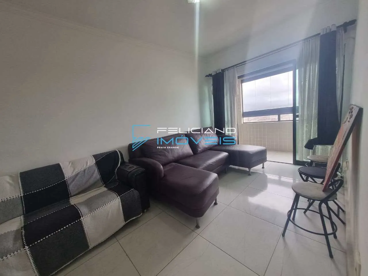 Imagem Apartamento com 1 quarto, Balneário Maracanã, Praia Grande - R$ 330 mil, Cod: 6526