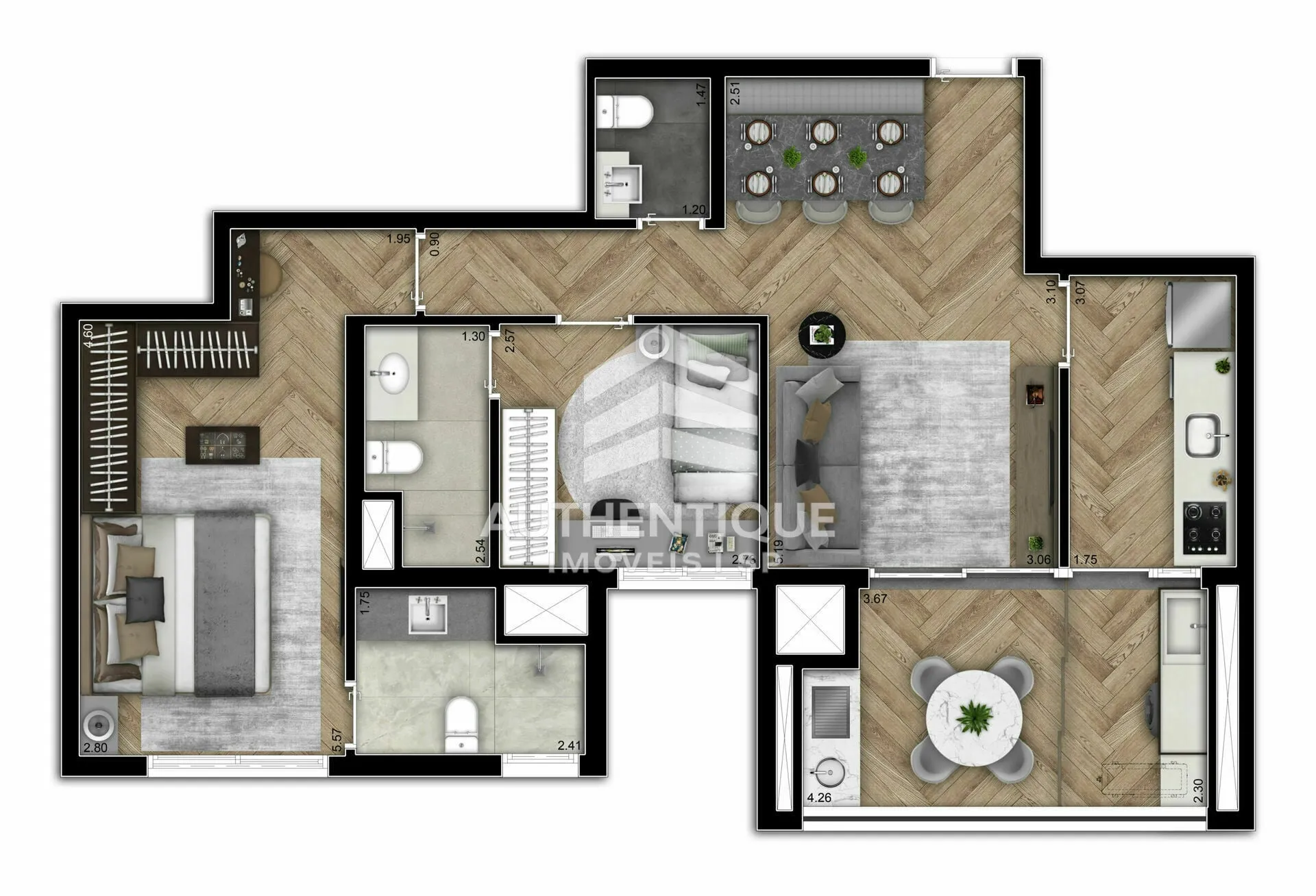Imagem INSIGNIA CAMPO BELO - Apartamento à venda no bairro Campo Belo - São Paulo/SP, Zona Sul