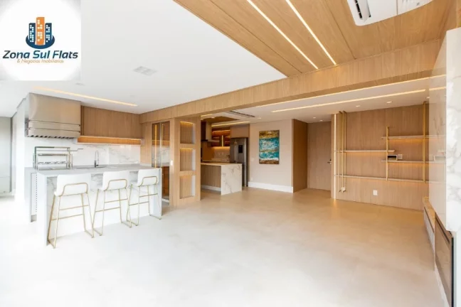Imagem Apartamento à Venda Em Mirandópolis Com 3 Suíte, 3 Vagas e Varanda Gourmet - Alto Padrão - Ed. Apogee