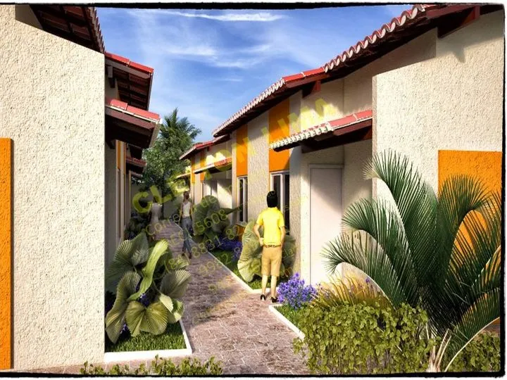 Imagem Casa de Condomínio com 2 Quartos à Venda, 47 m² em Nova Esperança - Parnamirim