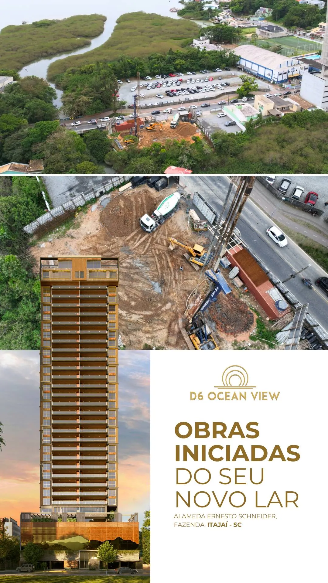 Imagem LANÇAMENTO ITAJAI/SC - D6 OCEAN VIEW