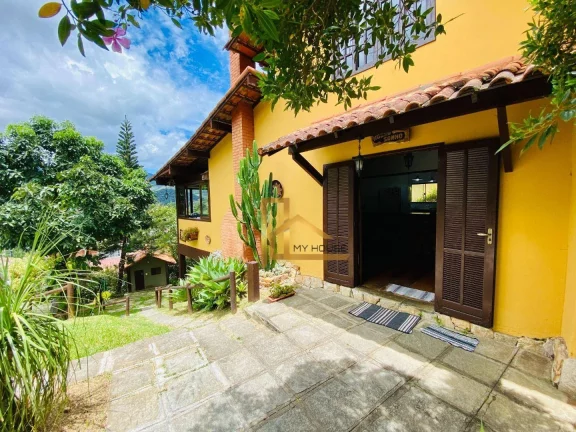 Imagem Casa de campo dentro de condomínio à venda, 188 m² - Vargem Grande - Teresópolis/RJ