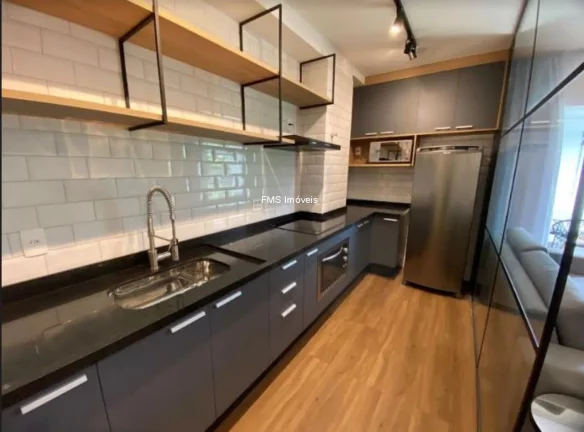 Imagem APARTAMENTO 77m² 1 DORMITÓRIO - 2 VAGAS - CHACARA SANTO ANTONIO - Z SUL