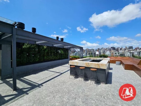 Imagem Studio com 1 dormitório para alugar, 24 m² - Auxiliadora - Porto Alegre/RS