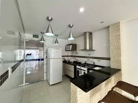 Imagem Apartamento com 3 dorms, Aviação, Praia Grande - R$ 850 mil, Cod: 1385