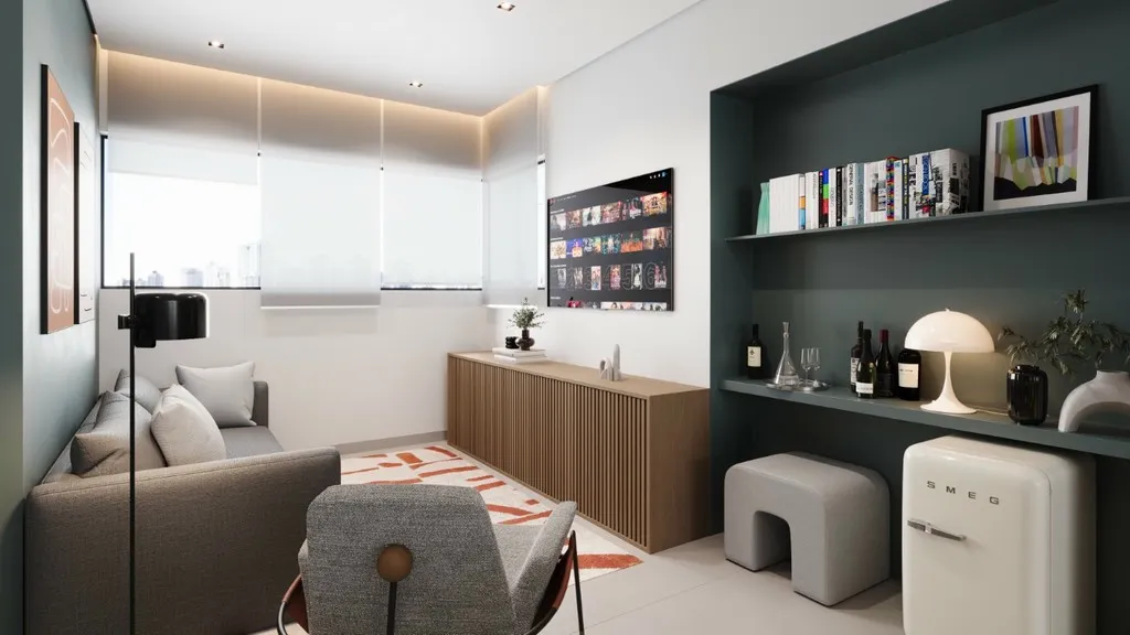 Imagem Apartamento à venda em Santo André-SP na Vila Curuçá 2 quartos, 2 suítes, 3 banheiros, 1 vaga 69m² Condomínio Forma Vila Curuçá