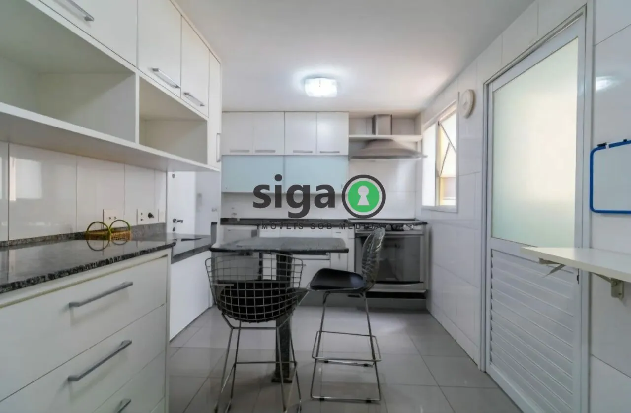 Imagem Apartamento no Brooklin com 125m², 3 dormitórios, 2 suítes, 3 vagas e lazer completo