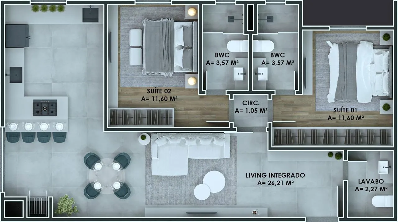 Imagem Apartamento à venda com 71m2 por R$ 1.100.000,00