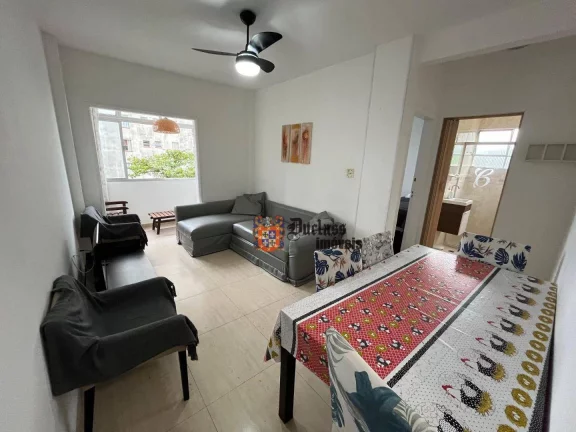 Imagem Apartamento com 1 dormitório à venda, 58 m² por R$ 270.000,00 - Itararé - São Vicente/SP