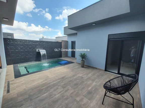 Imagem Casa Com Piscina 3 Suítes Sendo uma com Closet, Condomínio Dona Maria Jos?(C) Indaiatuba SP