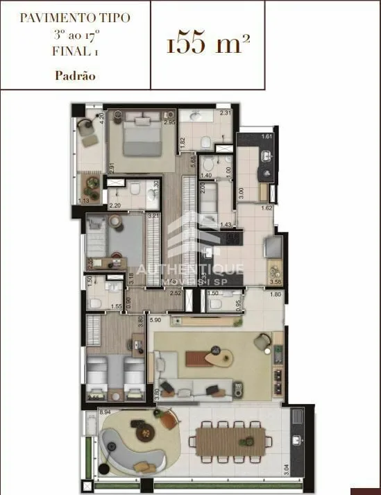 Imagem Brunello - Mooca - Apartamento à venda no bairro Mooca - São Paulo/SP, Zona Leste