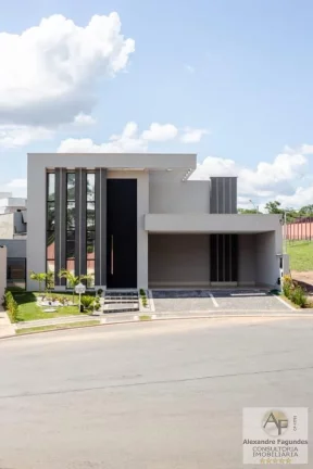 Imagem Casa em Condomínio para Venda em Senador Canedo, Jardins Bolonha, 4 dormitórios, 4 suítes, 5 banheiros, 4 vagas