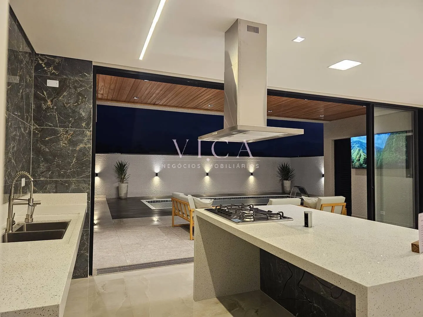 Imagem Villas do Jaguari | Casa 330m² com Alexa, Energia Solar e 4 Suítes