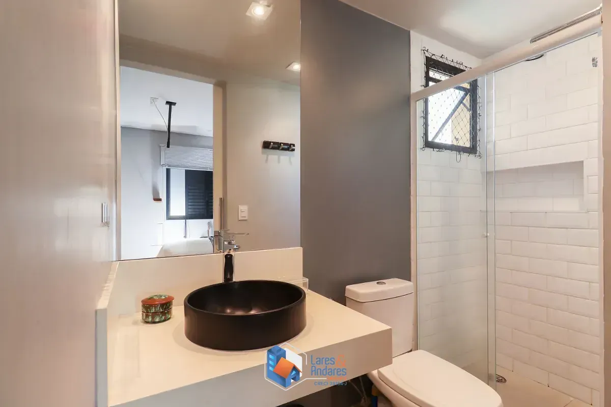 Imagem Apartamento para venda e locação em Chácara Inglesa com 1 quarto, sendo 1 suíte, 59m²