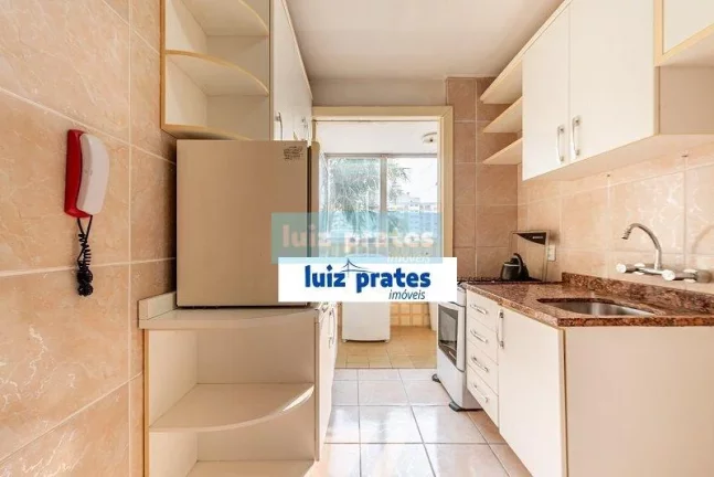 Imagem Apartamento 2 dorm. gabinete,sala,coz.banh.ensolarado