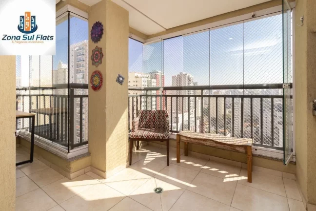 Imagem Apartamento à Venda Na Saúde Com 2 Dormitórios Sendo 1 Suíte e 2 Vagas - Varanda Gourmet