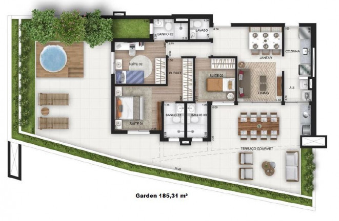Imagem Apartamento com 3 Quartos à Venda, 80 m² em Vila Osasco - Osasco