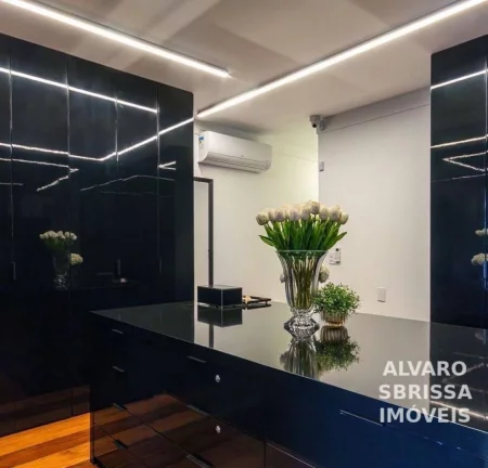 Imagem JÁ FOI VENDIDO - Casa luxuosa com 5 suítes, mobiliada e climatizada, de fundo para o lago do Condomínio Fazenda Vila Real de Itu SP