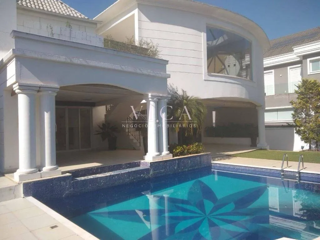 Imagem Casa Alto Padrão para Locação no Tamboré 02, 904m², 4 Suítes, Piscina, SPA