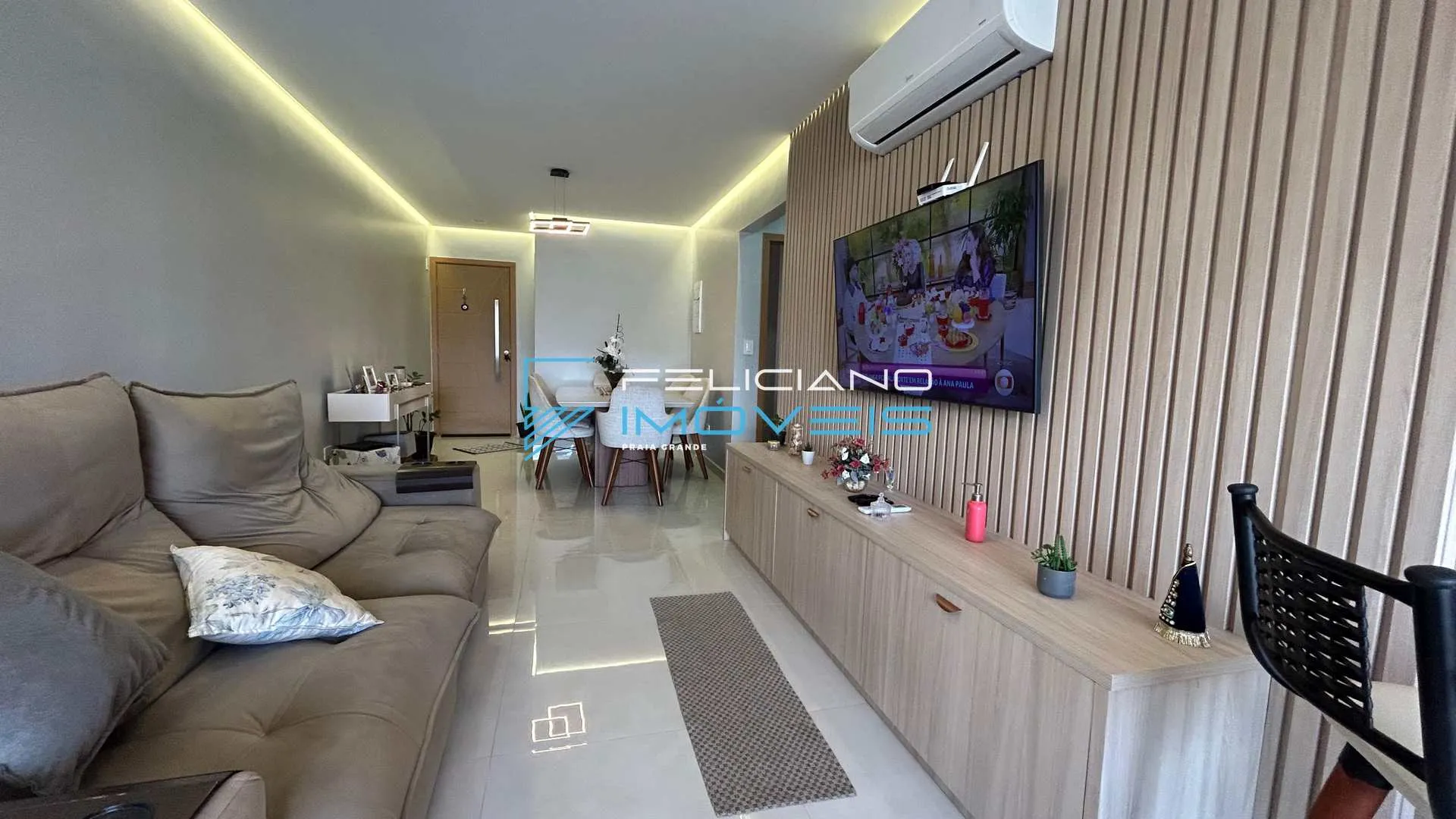 Imagem Apartamento com 2 quartos, Canto do Forte, Praia Grande - R$ 880 mil, Cod: 7078