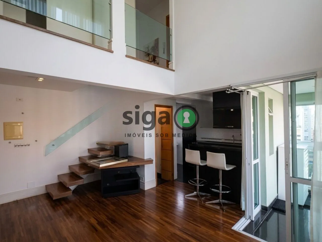 Foto do imóvel Duplex Mobiliado 1 quarto, 69m² e 2 Vagas - Moema