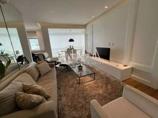 Imagem Apartamento Mobiliado 94m² aluguel 2 vagas por R$ 7.000,00 - Alphaville/SP