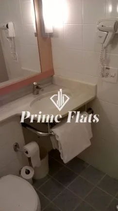 Imagem Flat disponível para venda no Hotel íbis Paulista, com 18m², 1 dormitório e 1 vaga