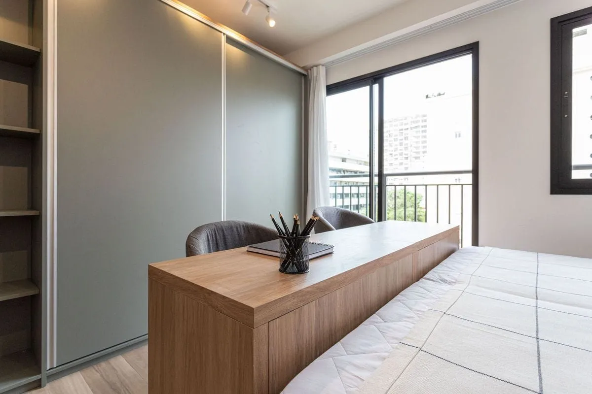 Imagem Apartamento com 1 Quarto para alugar, 26m² - Perdizes