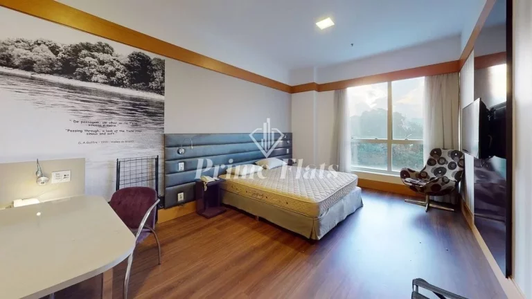 Imagem Flat disponível para venda no Wyndham Garden Convention Nortel, com 35m², 1 dormitório e 1 vaga de garagem