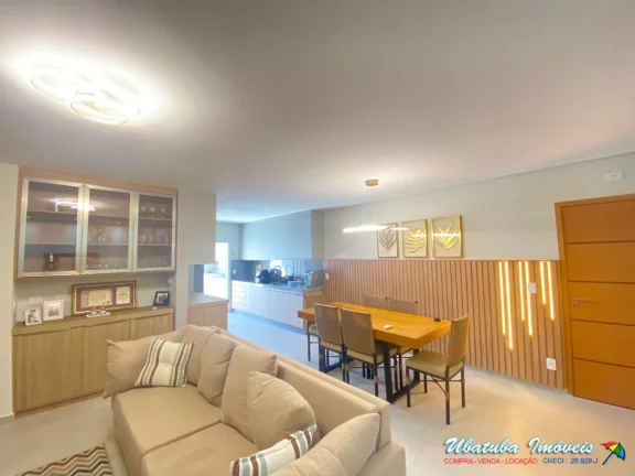Foto do imóvel Maravilhoso apartamento decorado no centro de Ubatuba