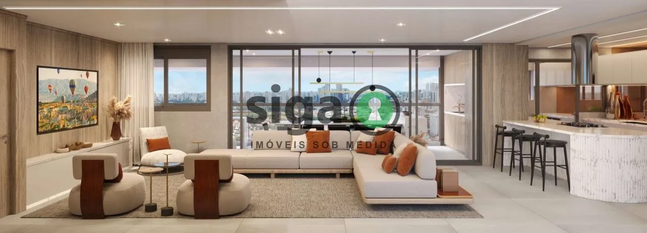Imagem O Apartamento 186m2 4 dormitórios sendo 2 suítes e 2 vagas,ventilação cruzada ,pronto para morar.