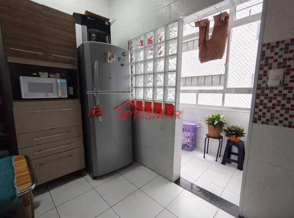 Imagem Apartamento frente ao mar 2 dormitórios a venda na Aparecida, Santos.