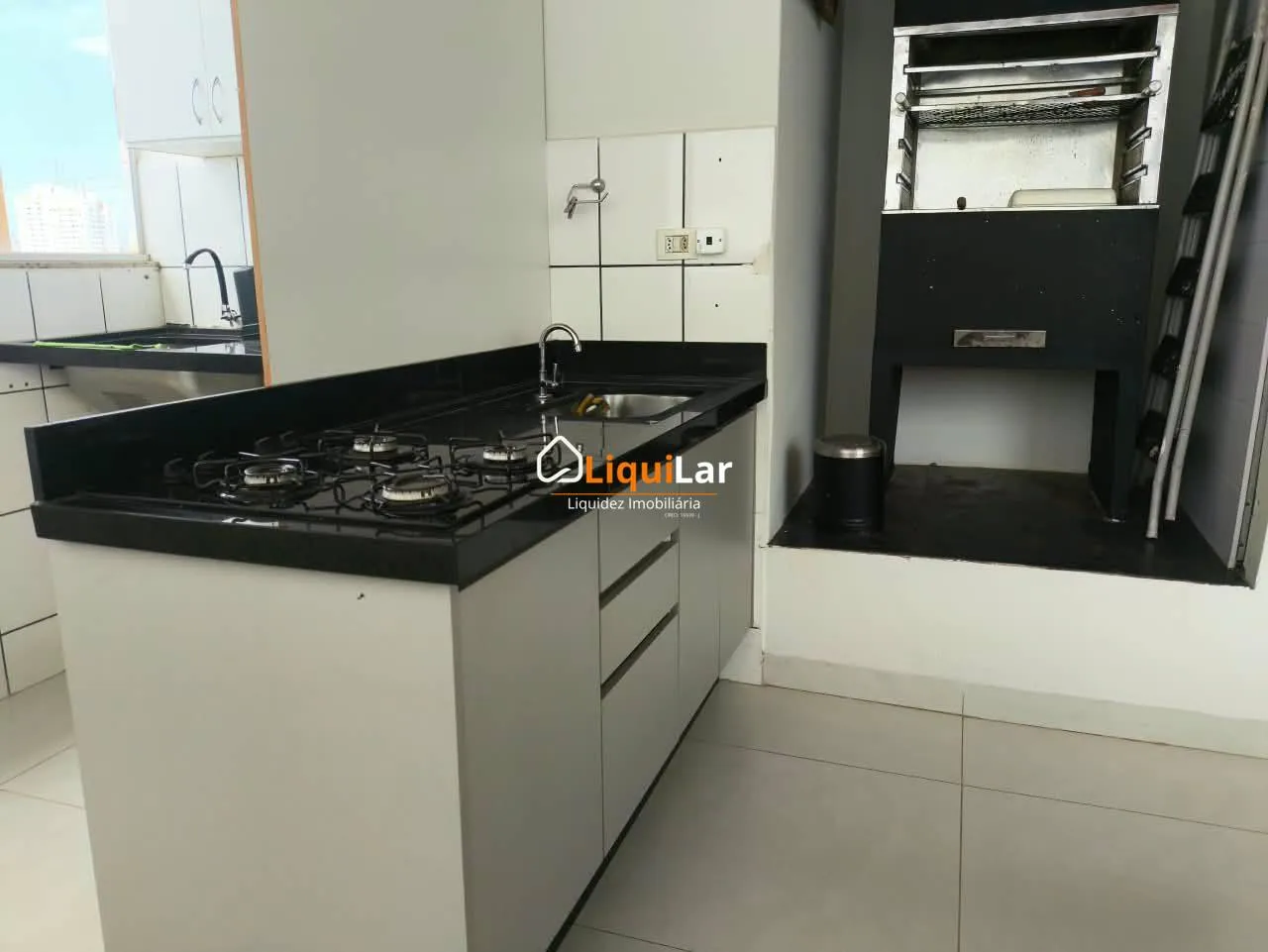 Imagem Casa para Locação Próximo ao Centro com 90 m², Suíte, Mobiliado e Área Gourmet Climatizada