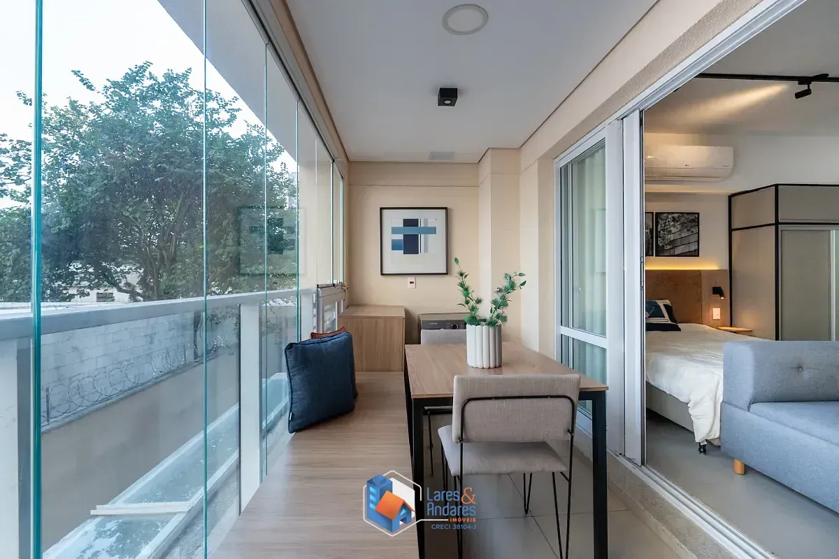 Imagem Studio para venda em Campo Belo com 1 quarto, 40m²