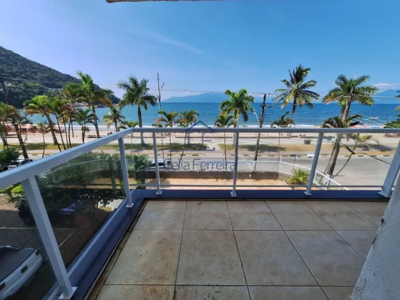 Imagem Apartamento 03 dormitórios com linda vista frente mar na Martim de Sá.