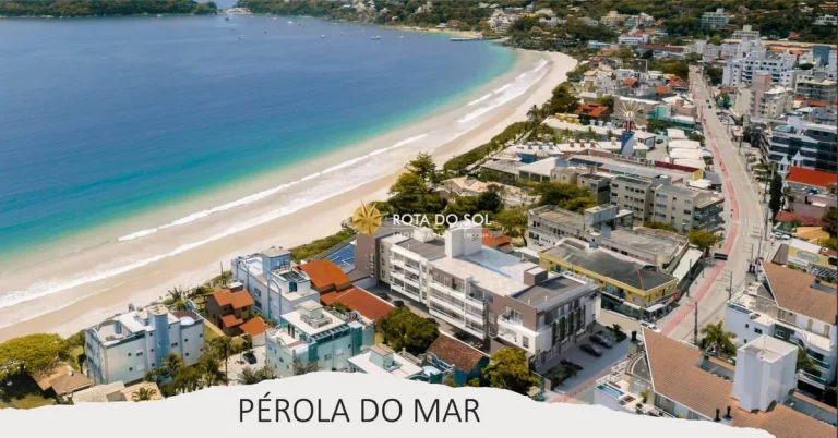 Imagem Pérola do Mar Apartamento novo 3 suítes frente avenida Praia Bombinhas SC